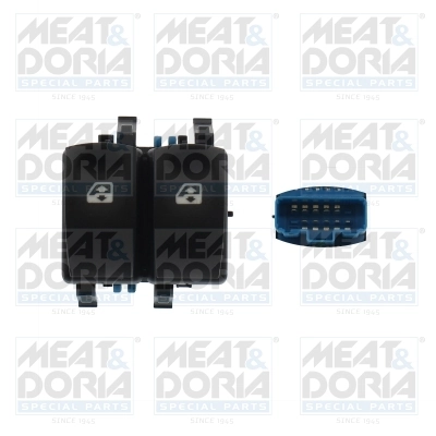 Switch, window regulator